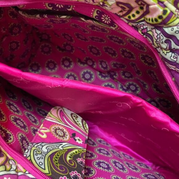 Vera Bradley Very Berry Metropolitan Travel Computer Bag - Picture 5 of 8